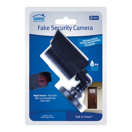 Sabre Sabre Black Plastic Fake Security Camera HS-FSCR-B